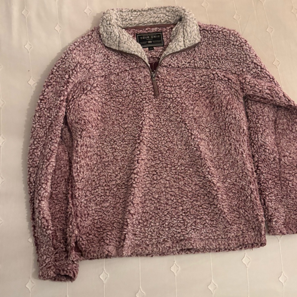 True Grit Sherpa Quarter Zip